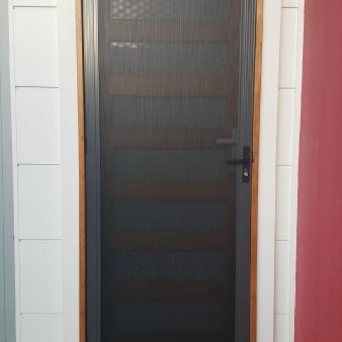 Xceed Perforated Aluminium Hinged Door